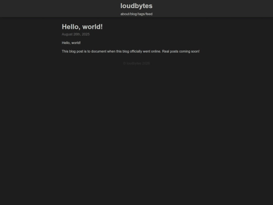 blog/hello-world screenshot