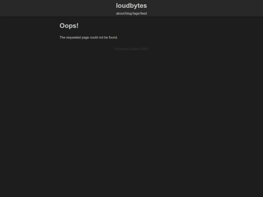 not_found screenshot