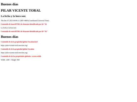 index screenshot
