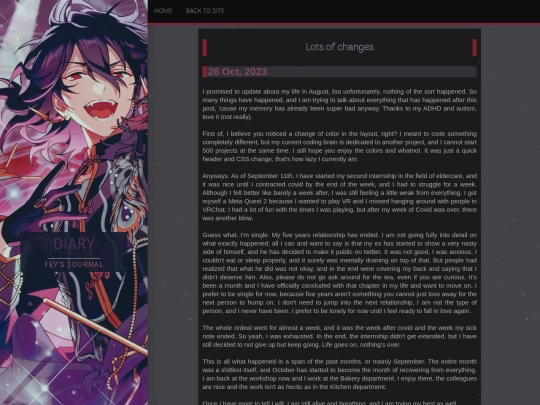 bloggin/posts/2023-10-26-Lots-of-changes screenshot