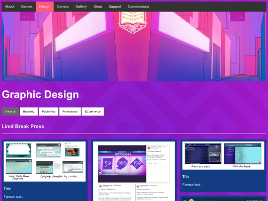 design screenshot