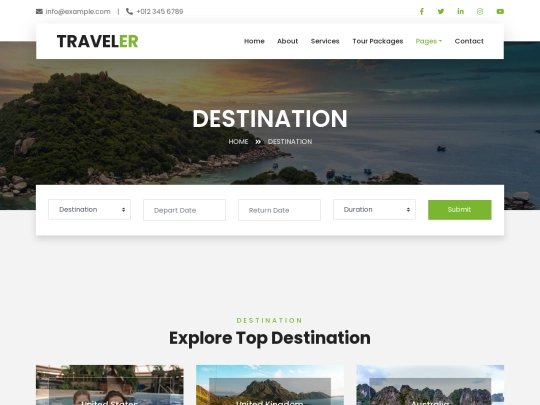 marzo/tienda/destination screenshot