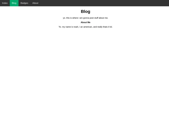 blog screenshot