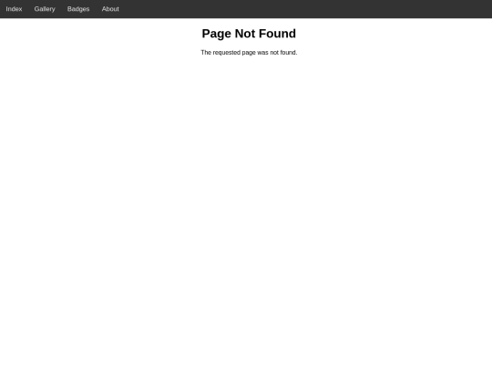 not_found screenshot