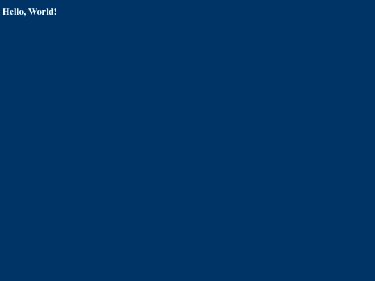 hello_world screenshot