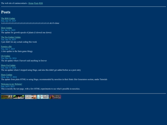 posts screenshot