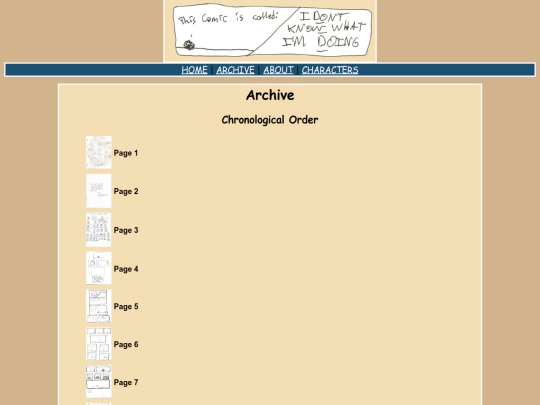 archive screenshot