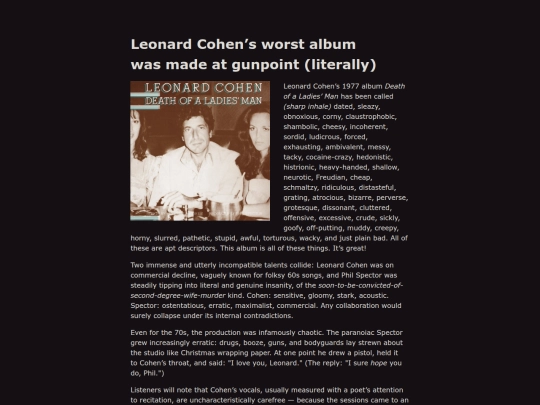 reviews/cohen1977 screenshot