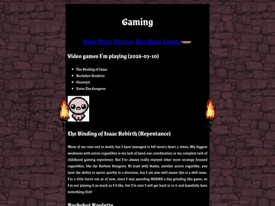 games screenshot