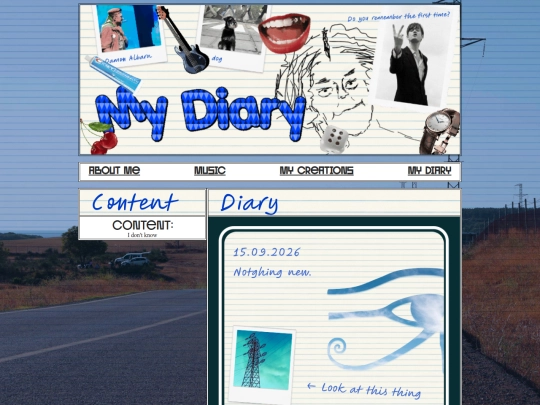 diary screenshot