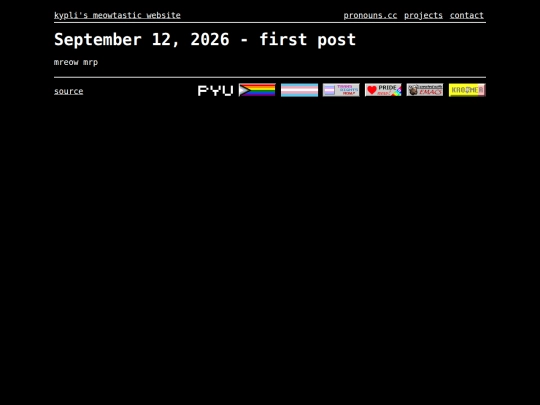 blog/first-post screenshot