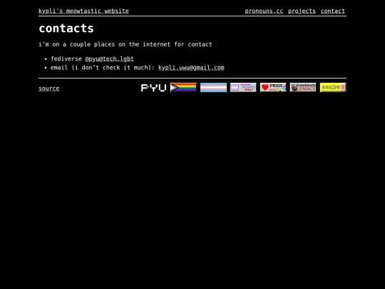contact screenshot