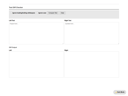 webutils/tools/Lou32TextDiffUtility screenshot