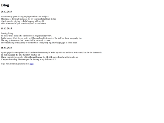 blog screenshot