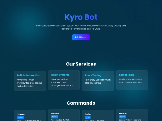 Kyro screenshot