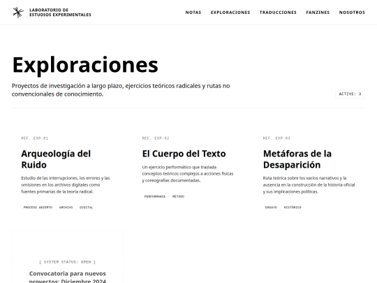 exploraciones screenshot