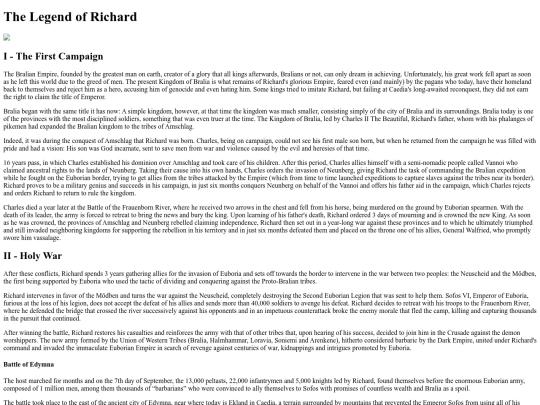 en/ALendaDeRichard screenshot