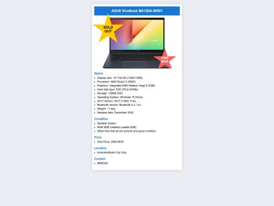 Laptop screenshot