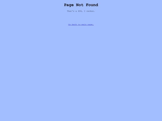 not_found screenshot