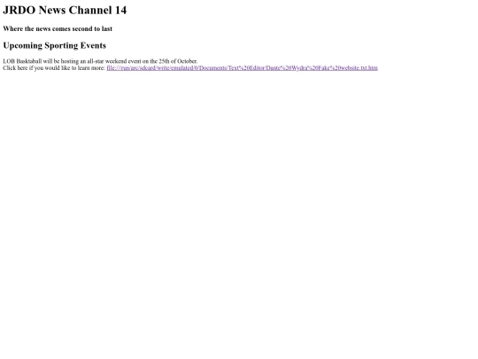 NewsArticle screenshot