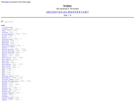 Jude.family/Geordie.files/grpname2 screenshot