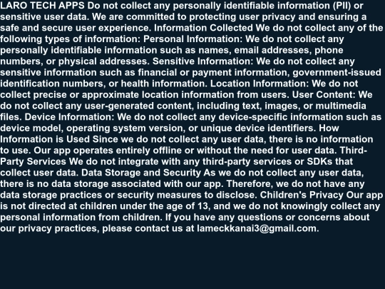 policy screenshot