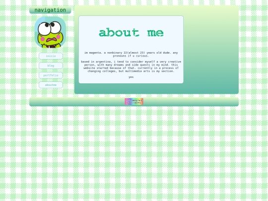 aboutme screenshot