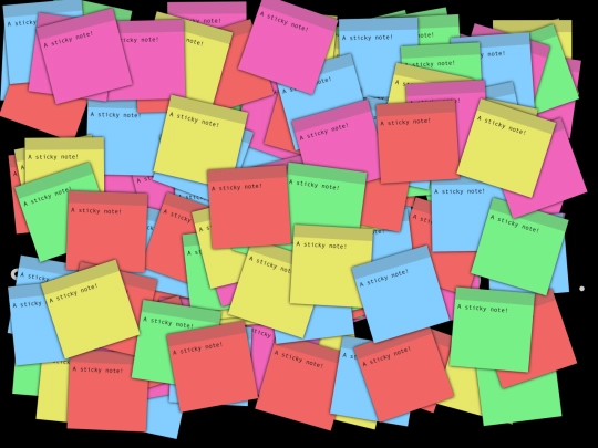 demos/sticky-notes screenshot