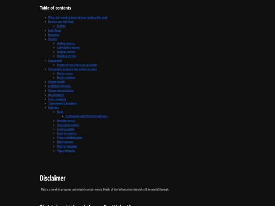 mathcourse/mathcourse screenshot