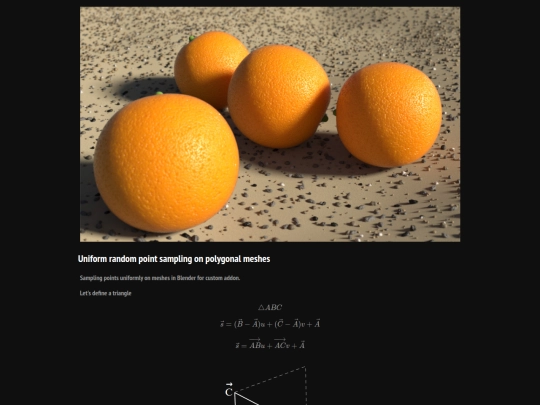 mathcourse/pointsampling screenshot