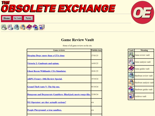 gamereview-vault screenshot