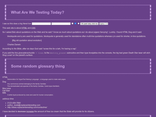 tests screenshot