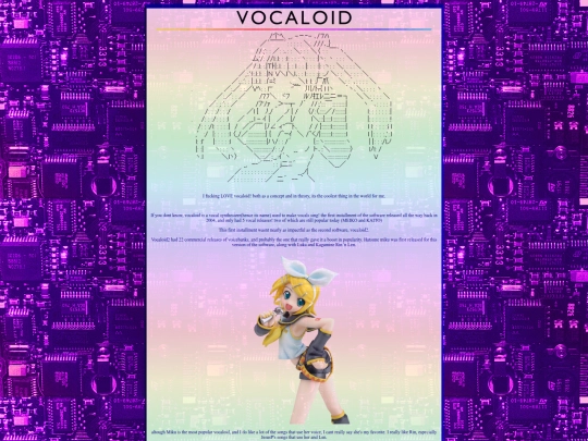 vocaloid screenshot