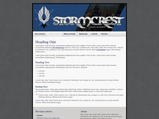 single-column screenshot