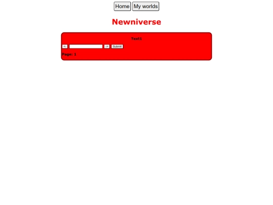Newniverse screenshot
