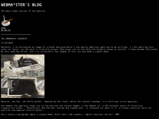 blog screenshot