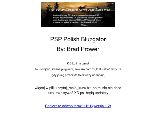 pspkurwa screenshot