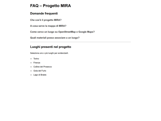 ESERCIZI/mira_1/faq screenshot