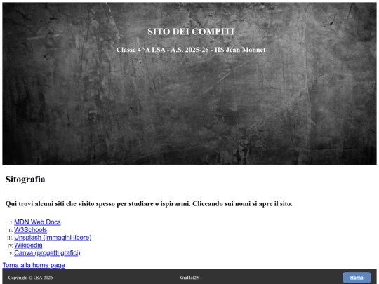 links screenshot