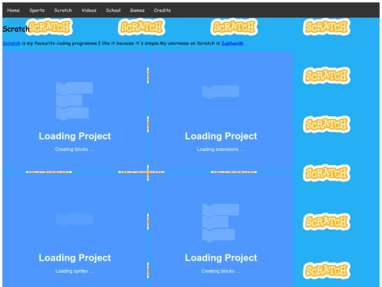 Scratch screenshot
