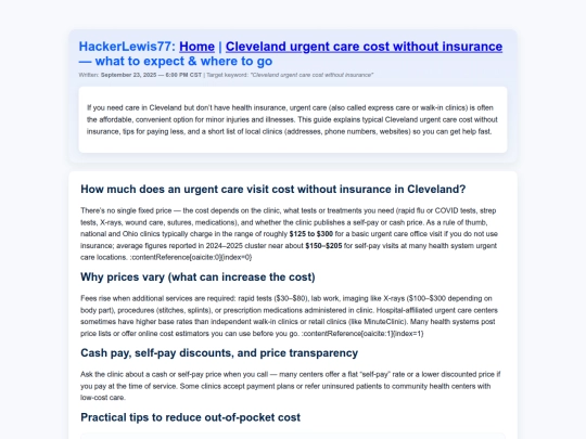 cleveland-urgent-care-cost-no-insurance screenshot