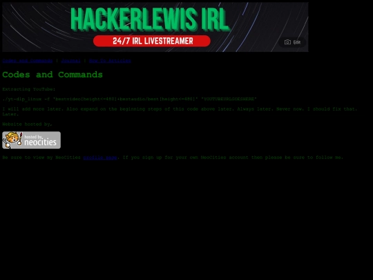 codes screenshot