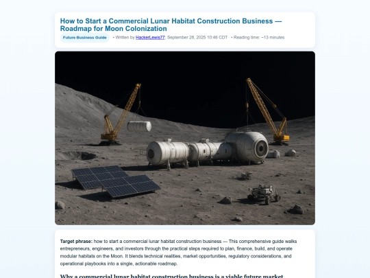 commercial-lunar-habitat-complete-2000 screenshot
