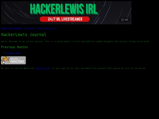 journal screenshot