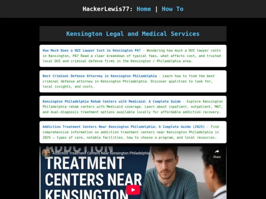 kensington-legal-and-medical-services screenshot