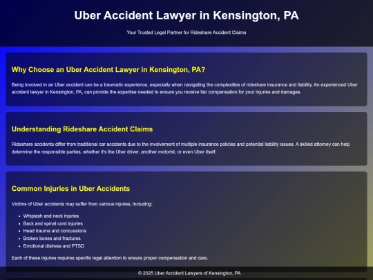 kensington-uber-lawyer screenshot
