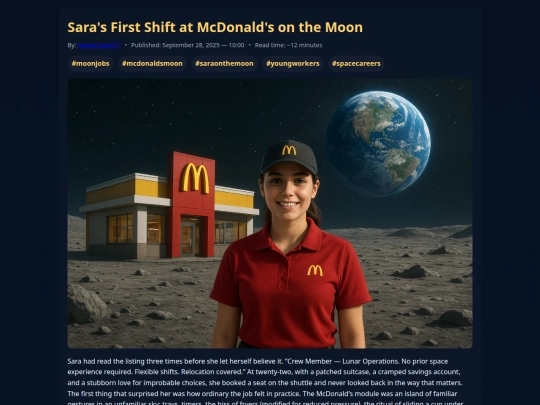 sara-working-at-mcdonalds-on-the-moon-full screenshot