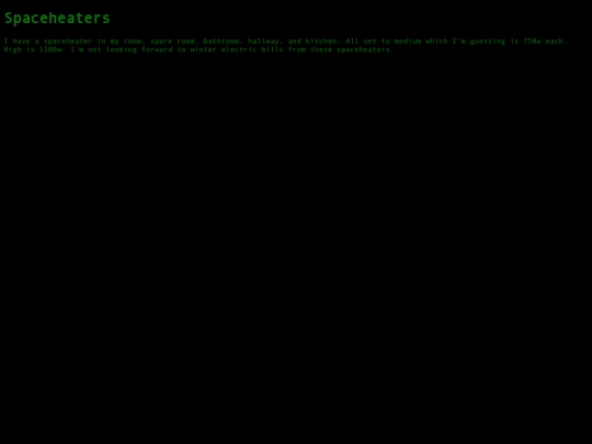 spaceheater screenshot