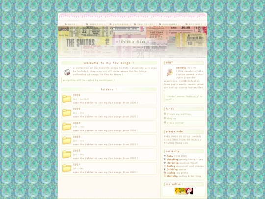 favsongs screenshot