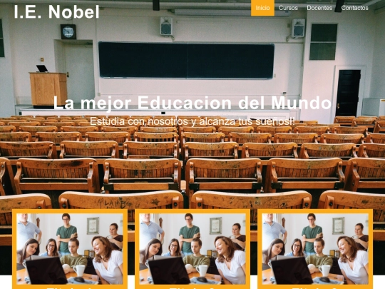 assets/webs/Escuela screenshot